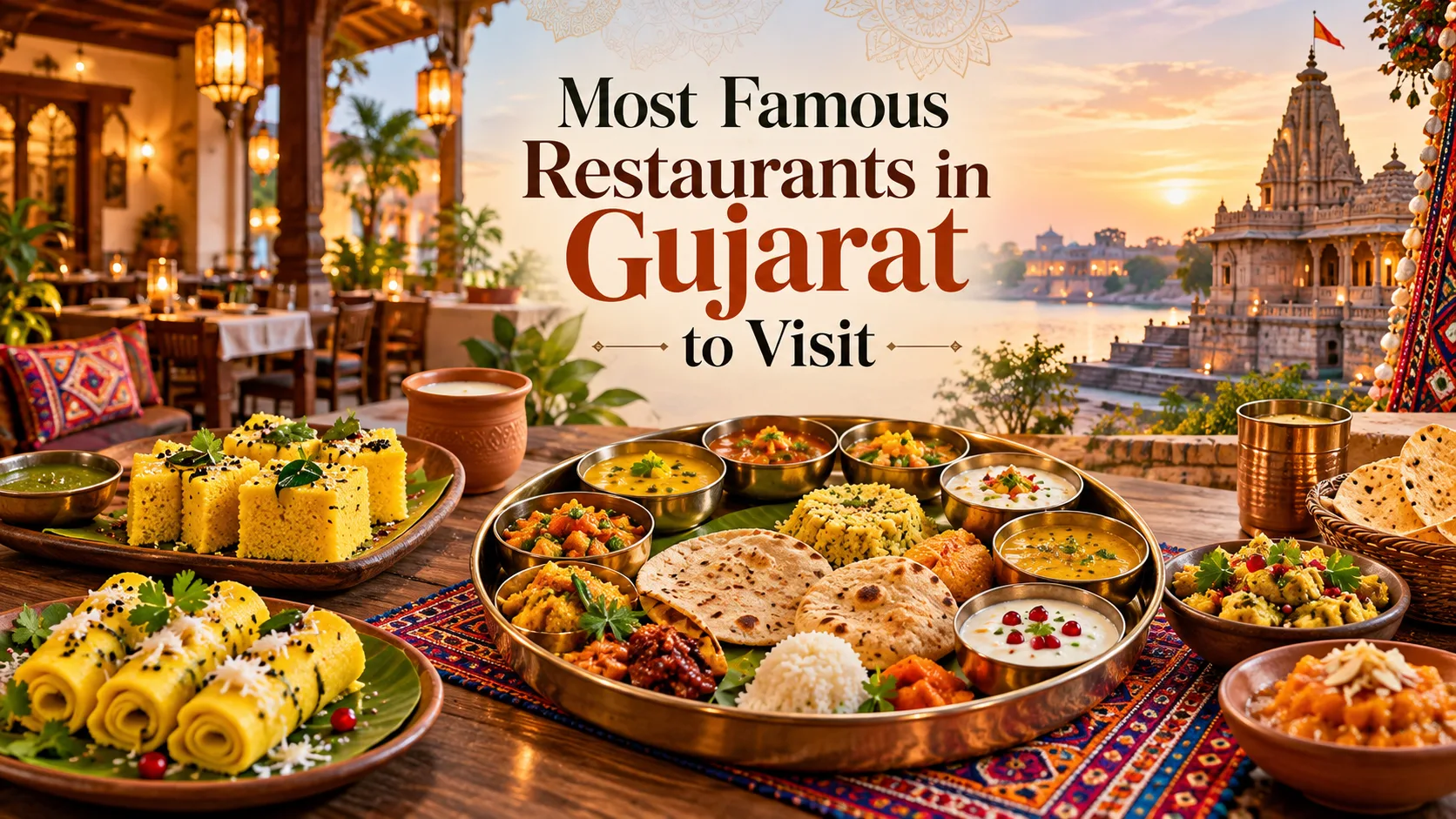 Most Famous Restaurants in Gujarat to Visit