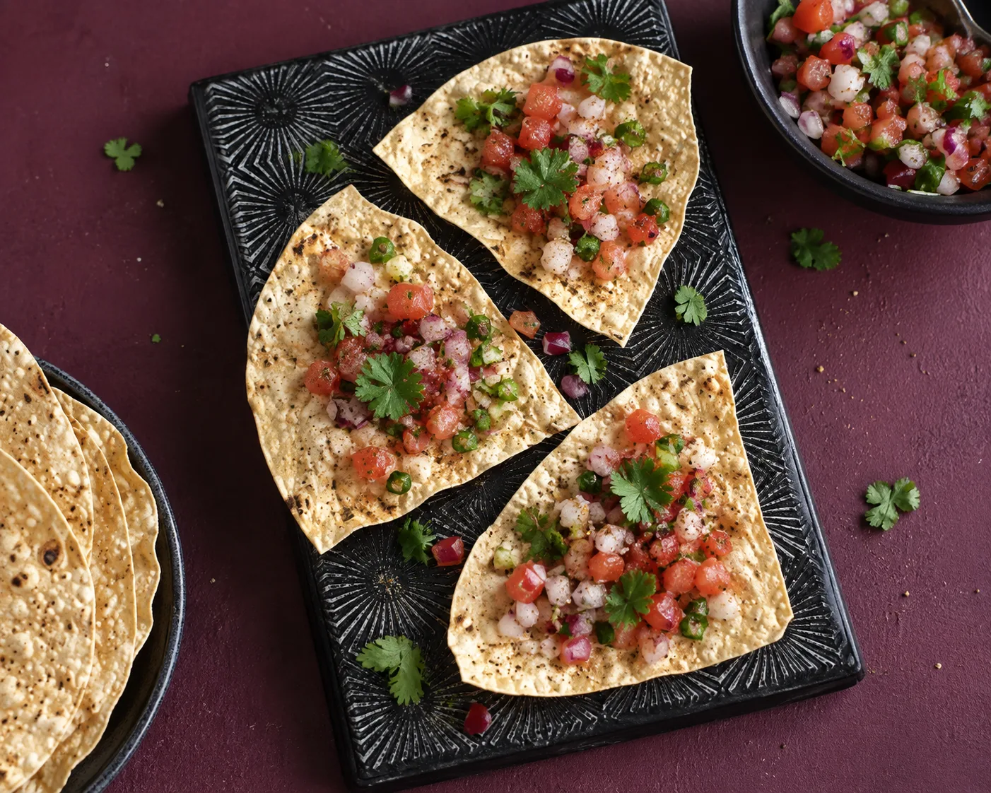 Papad Kachumber Salad