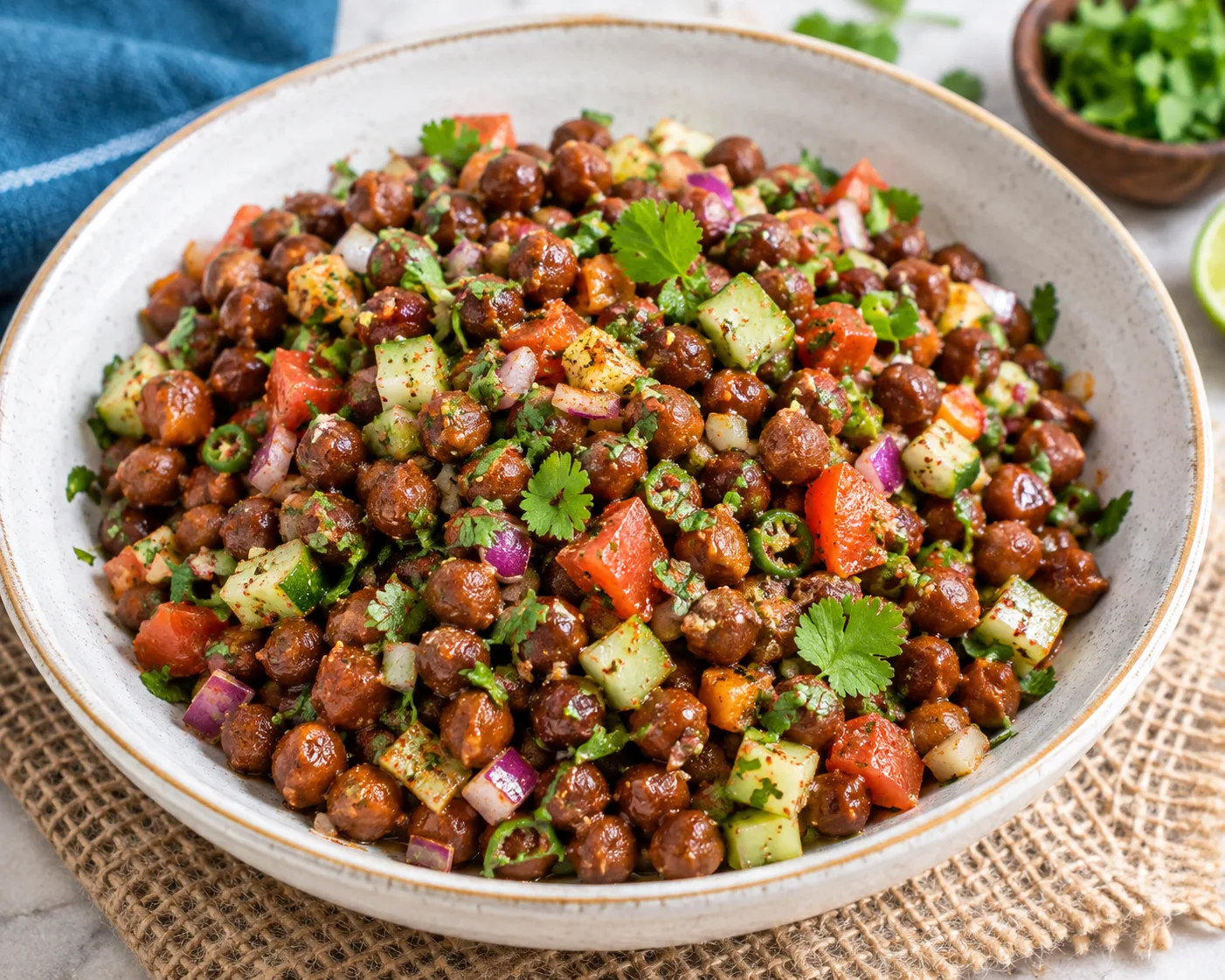 Chana Chaat Salad