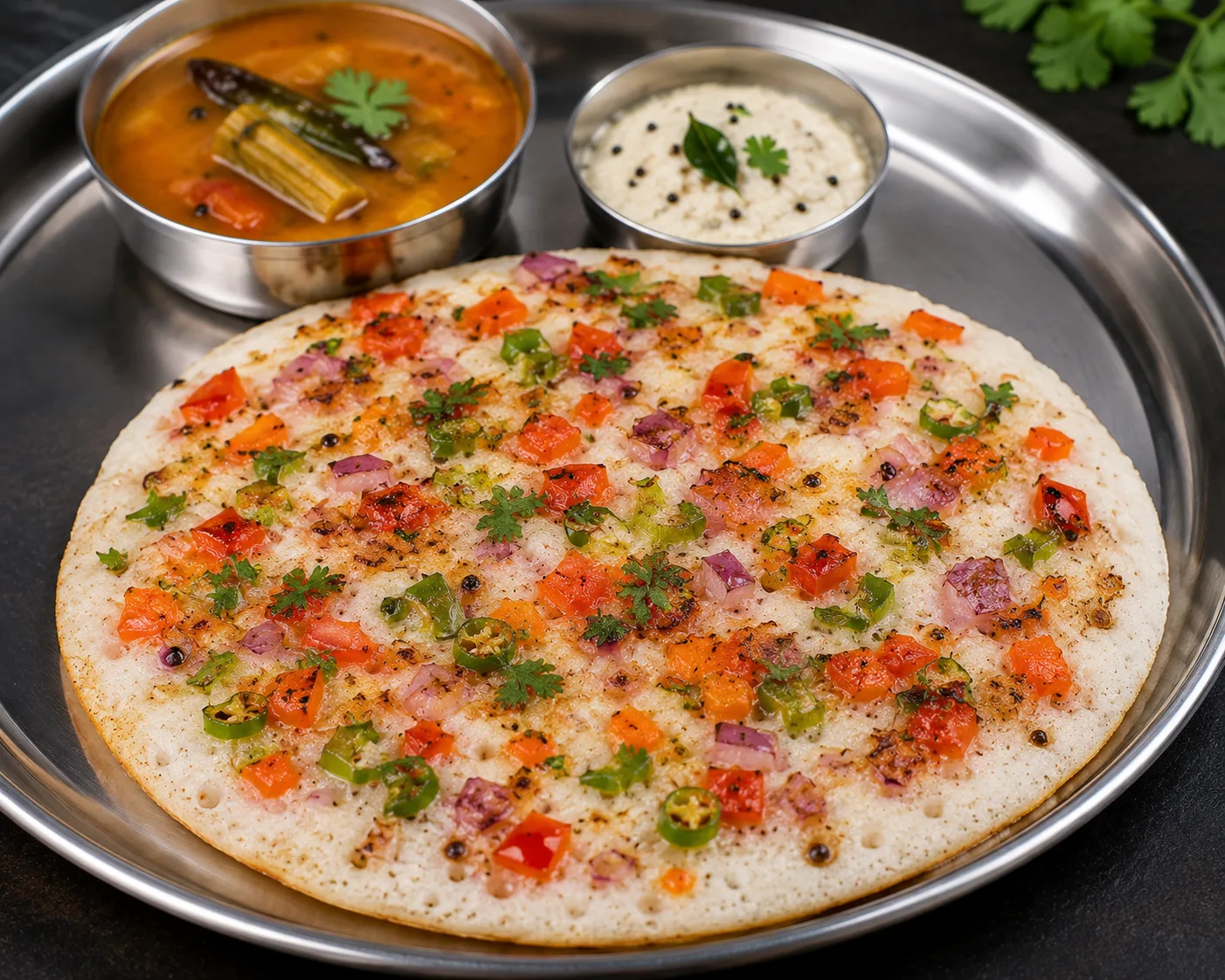 Vegetable Uttapam